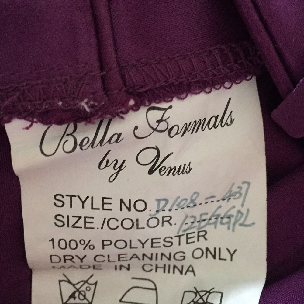 Prom! Purple strapless or spaghetti strap! - Picture 7 of 8